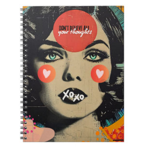 Glaube nicht allen deinen Gedanken   Notebook-Jour Notizblock