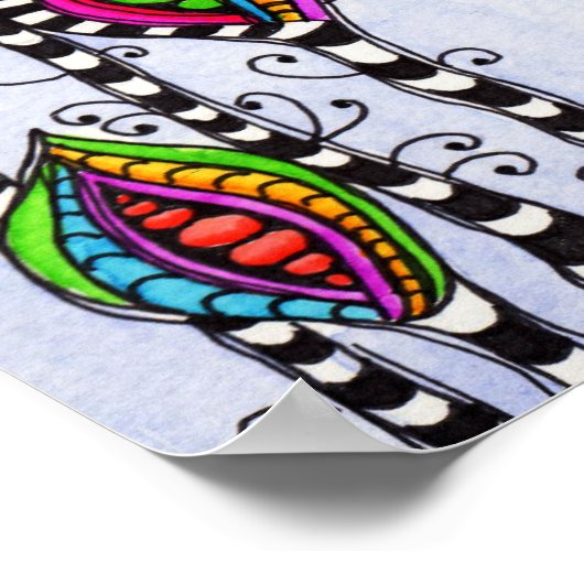 Glaube nicht alles poster (Ecke)