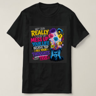 Glaube nicht alles, was du denkst Hemd, Selbst-Aut T-Shirt