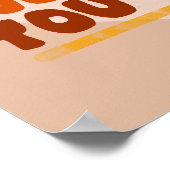 Glaube nicht alles, was du denkst poster (Ecke)