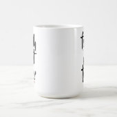 Glaube NICHT Angst - Morphing-Tasse Verwandlungstasse (Zentrum)