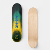 Glaube Nicht Angst Skateboard (Vorderseite)