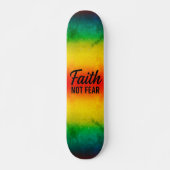 Glaube Nicht Angst Skateboard (Vorne)