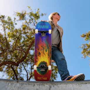 Glaube Nicht Angst Skateboard