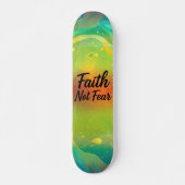 Glaube Nicht Angst Skateboard (Vorne)