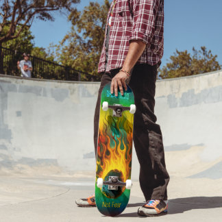 Glaube Nicht Angst Skateboard