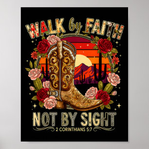 Glaube nicht dem, was du siehst 2. Korinther 5_7 T Poster