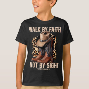 Glaube nicht dem, was du siehst Cowboy Cowgirl Wes T-Shirt