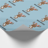 Glaube! Niedlich Jackalope Geschenkpapier (Ecke)