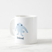 Glaube! Niedlich Ningen Kaffeetasse (Vorderseite Links)