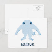 Glaube! Niedlich Ningen Postkarte (Vorne/Hinten)