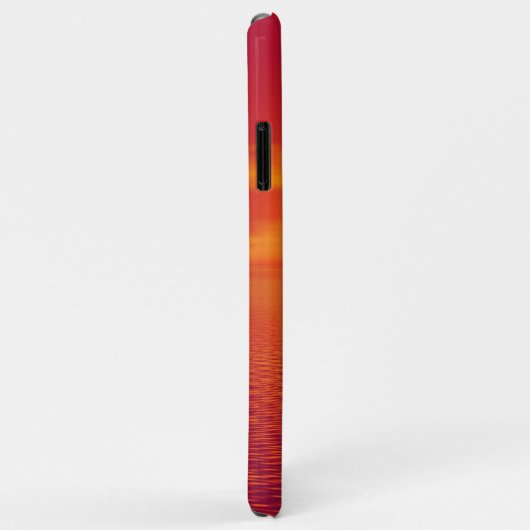 Glaube Orange Barely There Case-Mate iPhone Hülle (Hinten/Rechts)