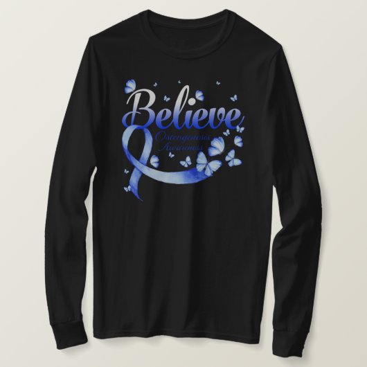 Glaube OSTEOGENESIS Butterfly T-Shirt (Design vorne)