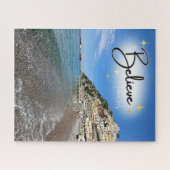 Glaube Positano Italien Puzzle (Horizontal)