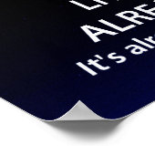 Glaube Poster (Ecke)