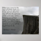 "Glaube" Poster (Vorne)