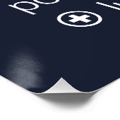 Glaube Poster (Ecke)