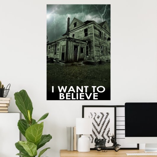 Glaube Poster - Geist-Stil (Heimbüro)