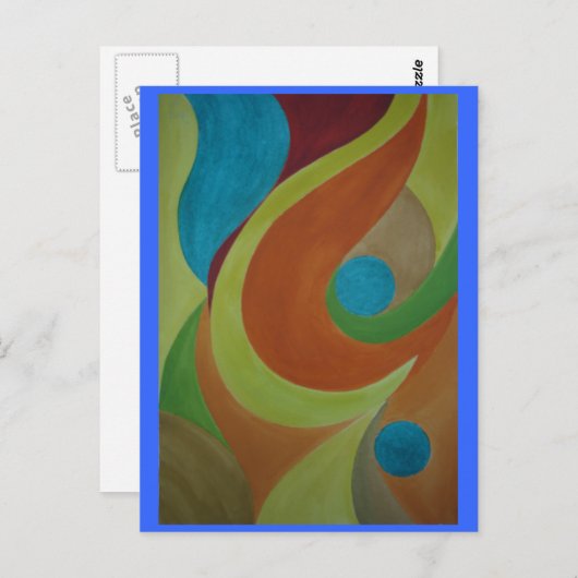 Glaube Postkarte (Vorne/Hinten)