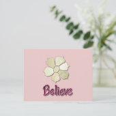 Glaube! Postkarte (Stehend Vorderseite)