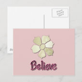 Glaube! Postkarte (Vorne/Hinten)
