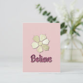 Glaube! Postkarte (Stehend Vorderseite)