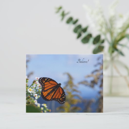 Glaube! Postkarte (Stehend Vorderseite)