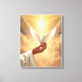 Glaube- Premium Wrapped Canvas (Glanz) Leinwanddruck (Vorderseite)