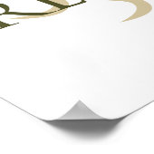 Glaube = Realität Poster (Ecke)