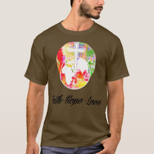 Glaube Religion Gott Bibel Zitat Geschenk Jesus 3 T-Shirt