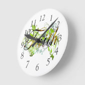 Glaube Runde Wanduhr (Winkel)