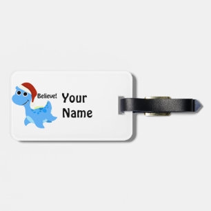 Glaube! Santa Nessie Gepäckanhänger