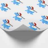 Glaube! Santa Nessie Geschenkpapier (Ecke)