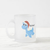 Glaube! Santa Nessie Mattglastasse (Links)