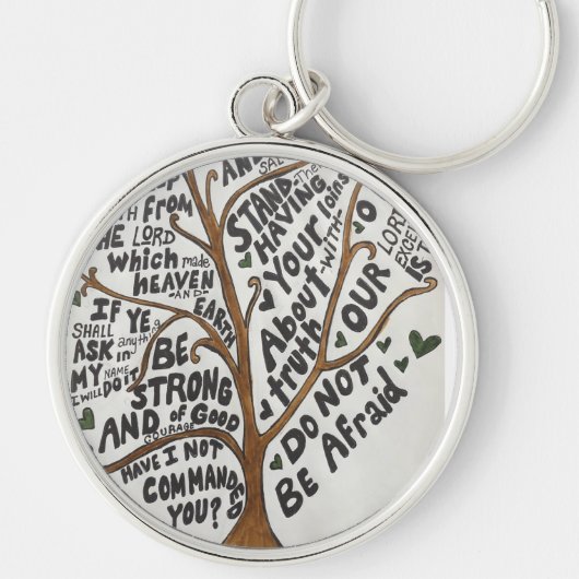 Glaube Schlüsselkette Schlüsselanhänger (Vorne)