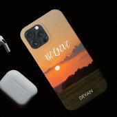 Glaube, schöne Serene Sunset Case-Mate iPhone Hülle