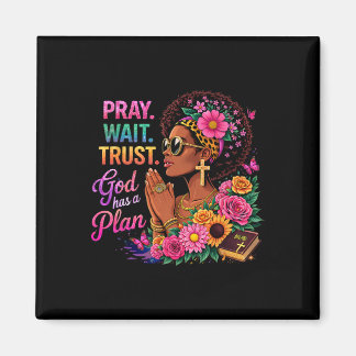 Glaube Schwarze Frauen Afrikanerin Melanin Königin Magnet
