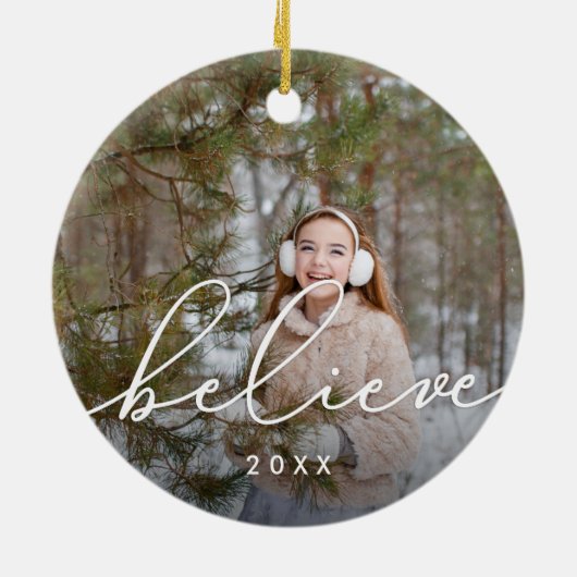 Glaube Script | FOTO Keramikornament (Hinten)