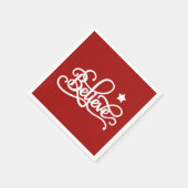Glaube Serviette (Ecke)