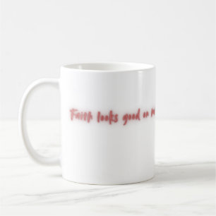 Glaube sieht gut aus Inspirierendes Glaubensdesign Kaffeetasse
