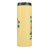 Glaube/Sonnenblumen Sublimierung Thermosbecher (Rückseite)