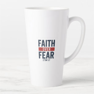 Glaube statt Angst – 2. Timotheus 1:7 Milchtasse