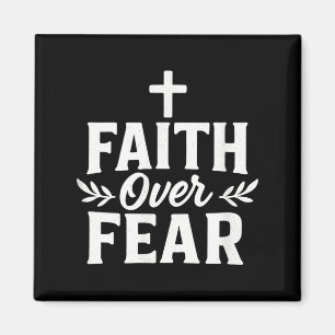 Glaube statt Angst Christlicher Motivationsbibelve Magnet