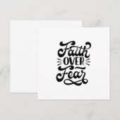 Glaube statt Angst Einladung (Vorne/Hinten)