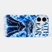 Glaube statt Angst iPhone 16 Hülle (Rückseite (Horizontal))