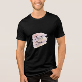 Glaube statt Angst – Moderne christliche Inspirati Tri-Blend Shirt