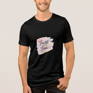 Glaube statt Angst – Moderne christliche Inspirati Tri-Blend Shirt