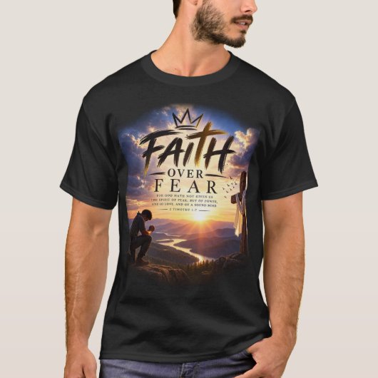 Glaube statt Angst T-Shirt (Vorderseite)