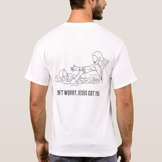 Glaube statt Angst T-Shirt (Rückseite)
