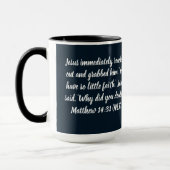 "Glaube statt Angst" - Tasse (Links)